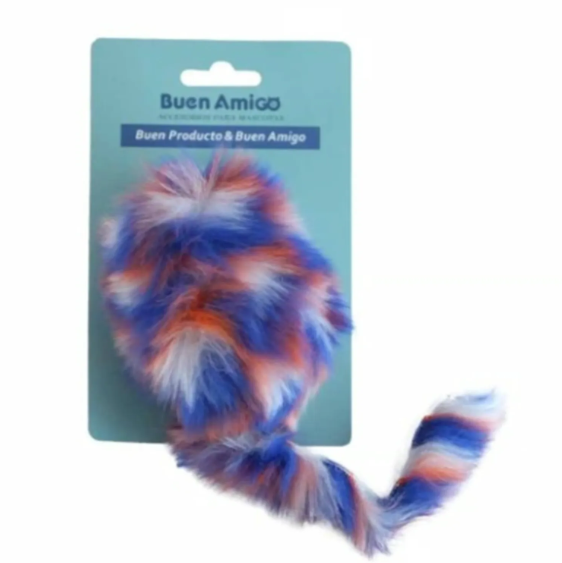 Genérico - Juguete Ratón Peludo Naranjoazul