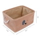 thumbnail image 4 of REGALWOVEN Cubo de Almacenamiento, Juego de 3 Cestas de Almacenamiento de Algodón para Organizar Ropa Marrón 15.7*11.8*7.9in, 4 of 6