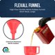 thumbnail image 2 of Embudo TEC Products FlexAll de cuello corto flexible de nitrilo, 2 of 7