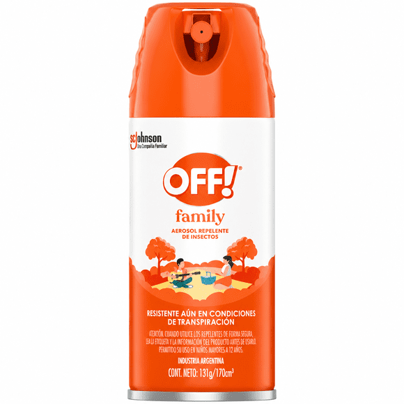 REPELENTE OFF FAMILY AEROSOL