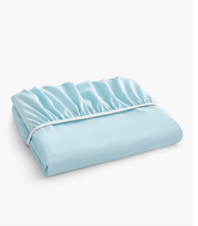 Riqui - Sabanas Bajera Ajustable Cama 2 Plazas Celeste