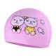 thumbnail image 1 of Nadar Ni?os Ba?arse Sombrero De Natación Ni?a Ni?o Estampado Animal Oso Rosa, 1 of 5