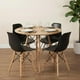 thumbnail image 1 of Comedor Redondo Shanna 80 cm + 4 Sillas Eames Negro, 1 of 2