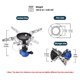 thumbnail image 2 of Estufa de Camping Widesea GS-X2 3300W Quemador de Gas Portátil, 2 of 7