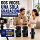 thumbnail image 3 of Micrófono Inalámbrico Solapa Doble Celular Tipo C Lightning, 3 of 9