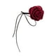 thumbnail image 3 of Flor Rosa Gargantilla Moda Elegante Collar Para Festival Halloween Boda, 3 of 3