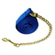 thumbnail image 1 of Cobre Caballo Ecuestre Cuerda De Plomo Correas Pony Rein Halter Cadena De Agarre Azul, 1 of 5