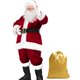 thumbnail image 1 of Disfraz de Papá Noel dgdgbaby para Hombres y Mujeres Adultos - Deluxe de 9 piezas, 1 of 6