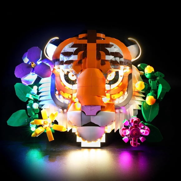 Kit Luz Led Para Lego 31217 Tigre