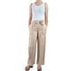thumbnail image 2 of Pantalon Palazzo Mujer Tipo Lino Casual Semi Formal Tiro Alto 890, 2 of 6