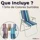thumbnail image 2 of Silla Plegable Portátil Playa Camping Picnic Exteriores, 2 of 9