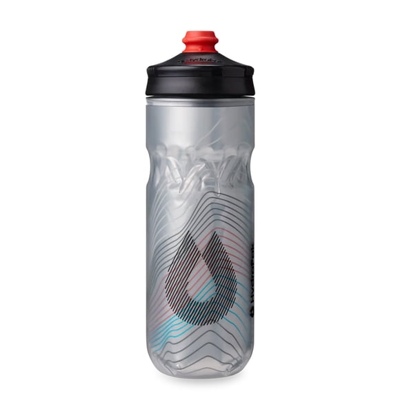 Botella Hydrapak Surge Antiderrame 600ml Ascent Silver