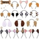 thumbnail image 1 of CiyvoLyeen 15 diademas de orejas de cachorro para fiesta, 1 of 6