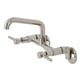 thumbnail image 1 of Grifo de cocina Kingston Brass Concord para montaje en pared, níquel pulido, 1 of 7