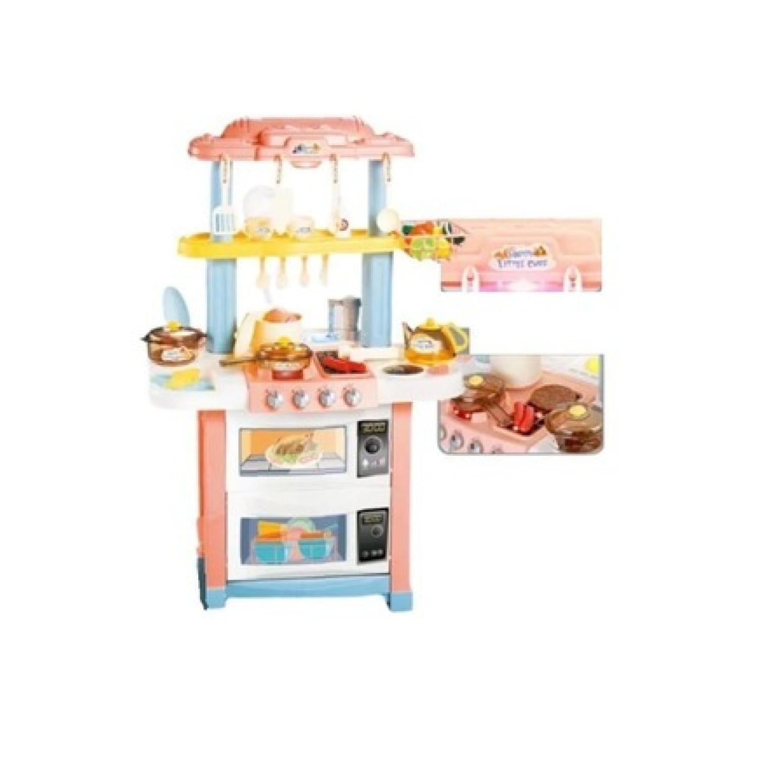 Total E-commerce - Juguete Cocina 83cm Con Luces Sonidos Y Accesorios Infantil