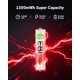thumbnail image 2 of Pilas AAA recargables de litio EBL 1300 mWh 1.5 V, paquete de 8, 2 of 7