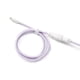 thumbnail image 3 of Cable de aviador en espiral personalizado Keychron USB-C violeta claro, 3 of 6