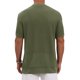 thumbnail image 3 of INSPIRE CHIC Camiseta de Hombre con Textura de Gofre de Manga Corta Cuello Redondo Sólido Casual de Punto XL Verde Oliva, 3 of 6