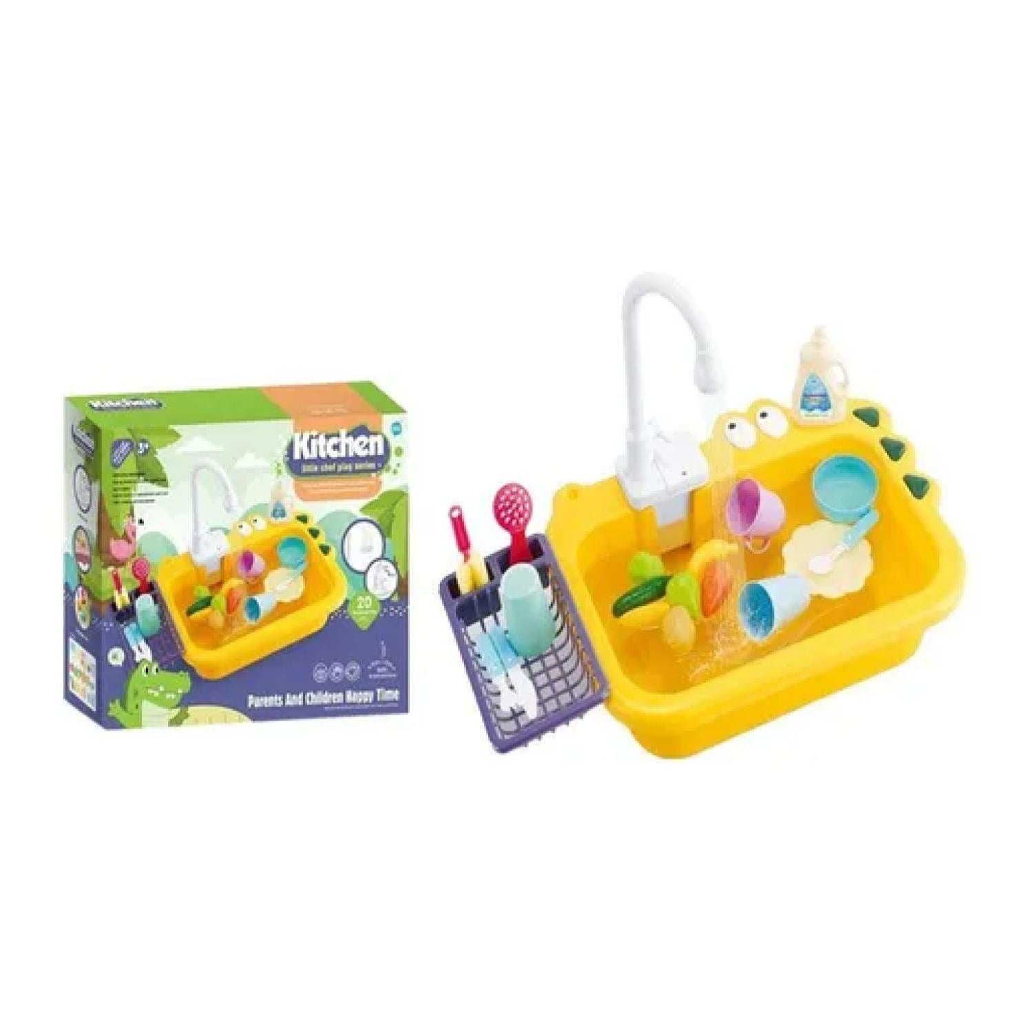 Total E-commerce - Juguete Fregadero De Cocina Con Accesorios Infantil