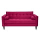 thumbnail image 1 of Sofa Retro 3C Felpa 00 Burdeo, 1 of 6