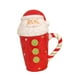thumbnail image 2 of Taza De Cerámica Navideña, Taza De Té De Dibujos Animados Encantadora, Tazas De Chocolate, Taza Novedosa, Papá Noel, 2 of 5