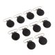 thumbnail image 4 of 10pcs Metal Pacifier Suspender Clip para Dummy Baby Teether Toy Holder Black, 4 of 5