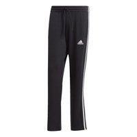 Pantalones Adidas Essentials De Forro Polar Con Dobladillo Abierto De 3 Rayas Para Hombre