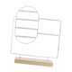 thumbnail image 2 of Organizador De Joyas Soporte Escaparate Colgador De Collares Para Collares Anillos Colgante Blanco, 2 of 3