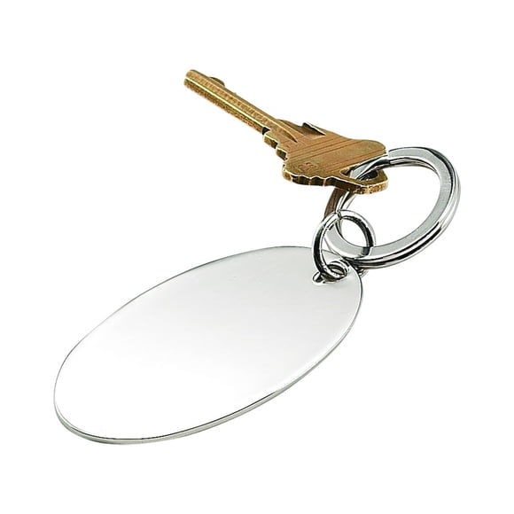 Llavero Creative Gifts International ovalado transparente