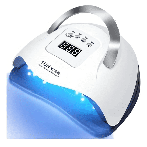 Secador Uña Uv Led Lampara Manicure Profesional 180w Color Blanco