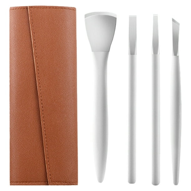 Juego de cuchillos para pedicura, cuchillo para pedicura para pies, alicates para corrección de uñas encarnadas, cortaúñas y removedor con bolsa de almacenamiento.