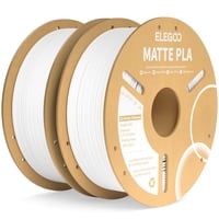 Filamento Para Impresora 3D Elegoo Mate Pla Blanco Mate, 2 Kg, 1,75 Mm