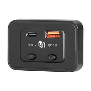 Bothyi - Tipo Pd3.0 Del Mercado Usb De Rv C Usb C + Adaptador De Corriente De Puerto Usb A De Carga Rápida 3.0