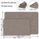 thumbnail image 4 of Alfombrilla OHMO para comida para mascotas, de silicona, impermeable y antideslizante, color beige, 4 of 8