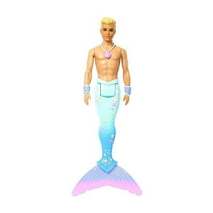 Muñeca Barbie Dreamtopia Merman 12 Pulgadas Cola Azul De Arcoiris