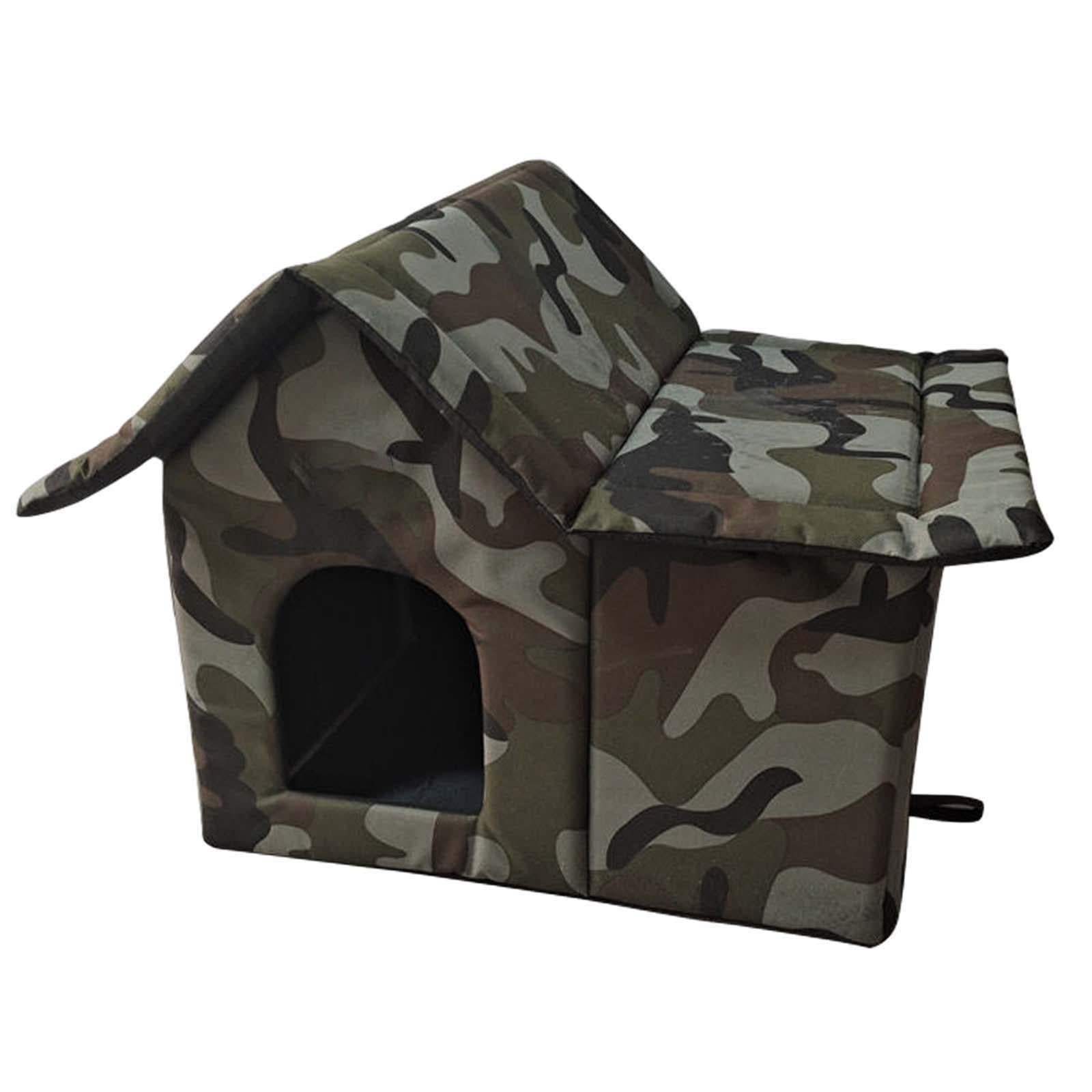 Ioensy - Casa De Campaña Para Cachorros, Refugio Impermeable Para Mascotas Para Interiores Y Exteriores, Camping Para Gatos