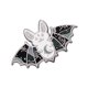 thumbnail image 1 of Broche De Murciélago De Dibujos Animados Espeluznante Regalo De Cumplea?os Pin De Esmalte Duro Para Sombrero Suéter Abrigo Plata, 1 of 5