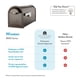 thumbnail image 5 of Buzón Architectural Mailboxes 8830RZ-10 bronce frotado, 5 of 9
