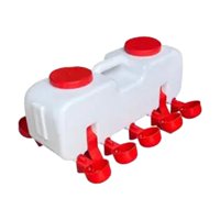 Magideal - Vaso Para Beber Pollo, Bebedero Para Aves De Corral, Sistema De Riego Para , Vaso Para Beber Pollo Para Codornices, Pollos, Palomas, Gansos, G , Semiautomático S