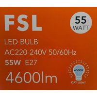 Ampolleta Led Alta Potencia 55W/E27 6500K – Fsl