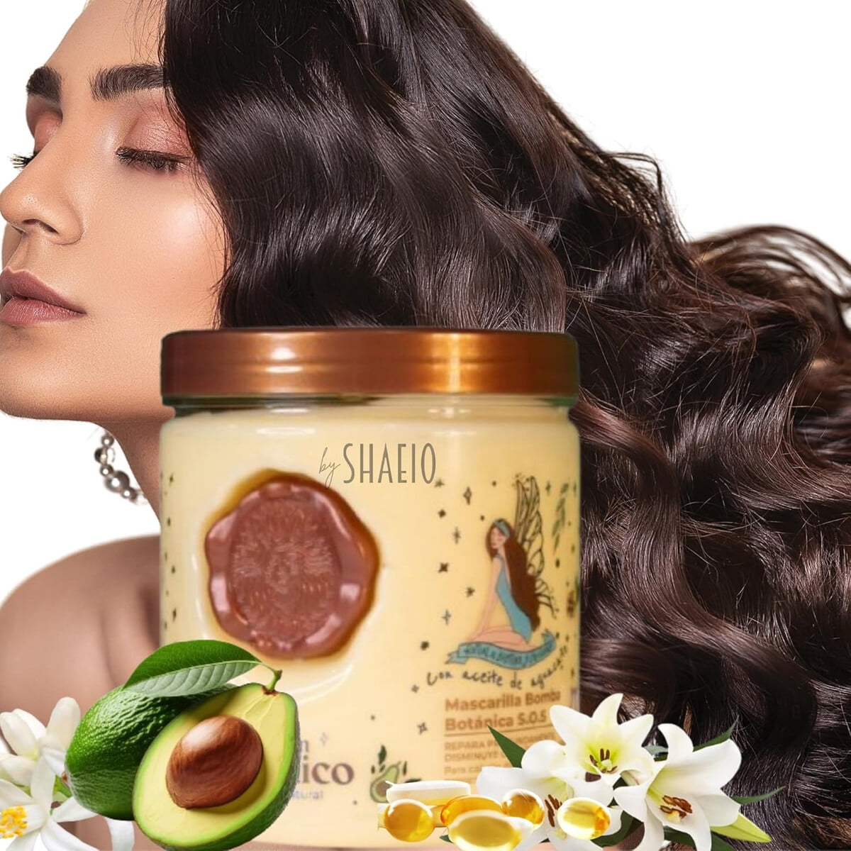 Ritual Botánico - Mascarilla Capilar Ritual Botanico Bomba Sos Colageno Biotina 420g