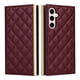 thumbnail image 2 of Funda Tipo Cartera Acolchada con Correa para Samsung Galaxy S24Rojo, 2 of 6