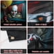 thumbnail image 3 of Cortina CCINEE Horror Joker para decoración de ventana de Halloween, 3 of 7