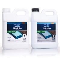 Kit Totalboat Thickset Deep Pour De Resina Epoxídica De 1 Galón
