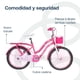 thumbnail image 5 of Bicicleta Infantil Queen Aro 20 Rosada, 5 of 7
