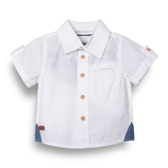 Camisa Bebe Niño Blanco Pillin