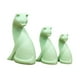 thumbnail image 5 of Figura De Gato En Miniatura 1/12, Adorno Coleccionable Para Decoración De Escritorio, Verde, 5 of 5