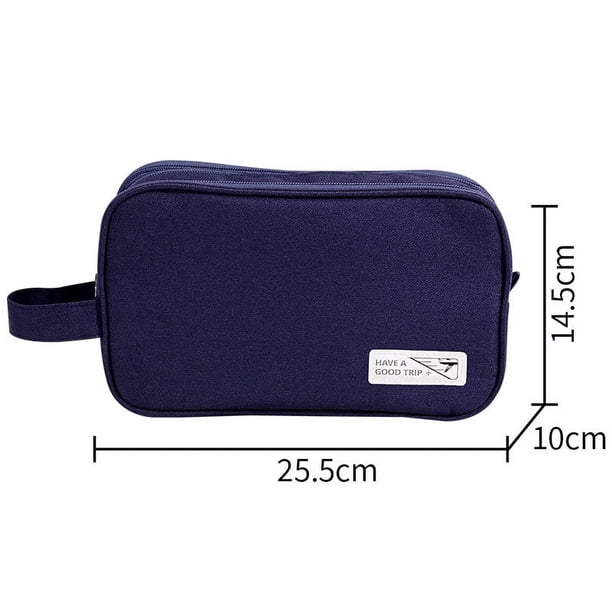 1pc Portable Dry And Wet Separate Bag, Men's Nordic Style Travel Wash Bag, Large Capacity Travel Cosmetic Storage Bag