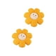 thumbnail image 1 of Pack De 2 Cojines Decorativo Diseño Flor Kawaii 25cm Amarillo, 1 of 4