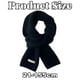 thumbnail image 5 of Bufanda de punto de lana de invierno para mujer y hombre, bufanda de cuello de punto de color sólido, pashmina, bufanda de cuello suave y cálida, 5 of 5